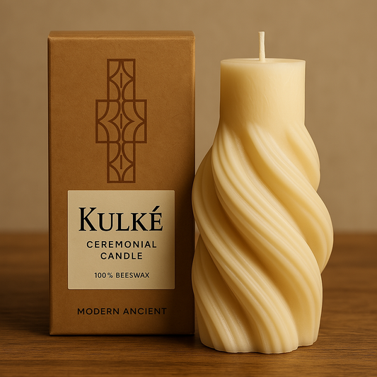 KULKÉ Spiral Ceremonial Candle